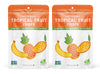 Natures Turn Freeze-Dried Fruit Snacks, Tropical Fruit Crisps, Pack Of 2 (1.2 Oz Each)