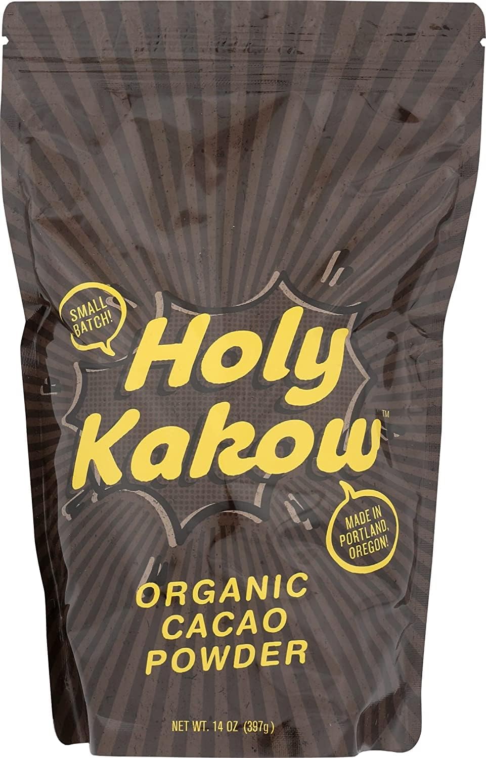 Holy Kakow Cacao Powder - Organic Cacao Powder, Cacao, Gluten Free, Soy Free, Vegan, Single Origin, Rich in Antioxidants, Organi