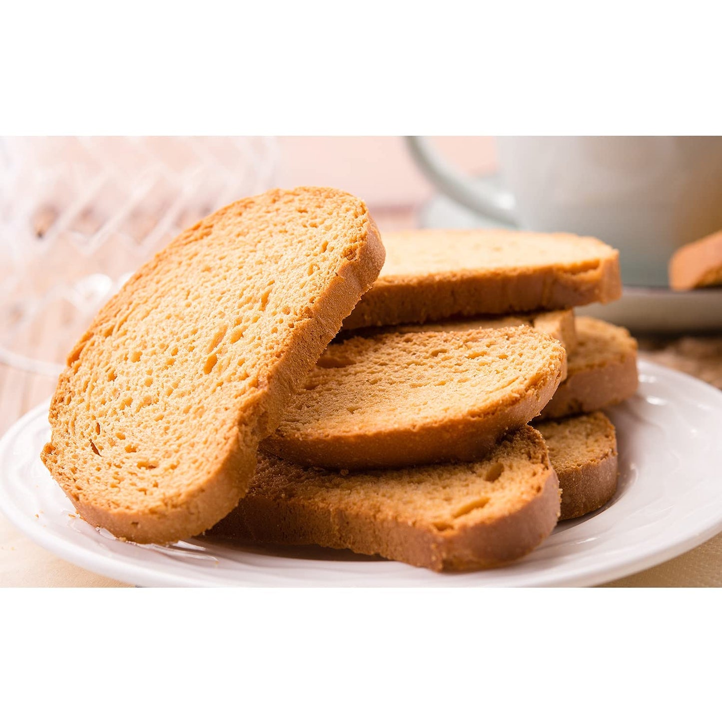 Sanganeri Classic Rusk/Toast/Mouth-Watering Toast/Chai-Coffee Snacks Rusk/Toast/Crunchy Rusk-850g(850g*1Pac)