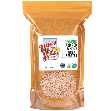 Organic Hard Red Wheat Berries - 3Lbs