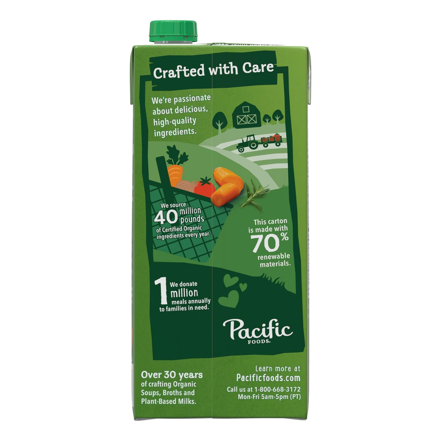 Pacific Foods Organic Chicken Stock, 32 Oz Carton