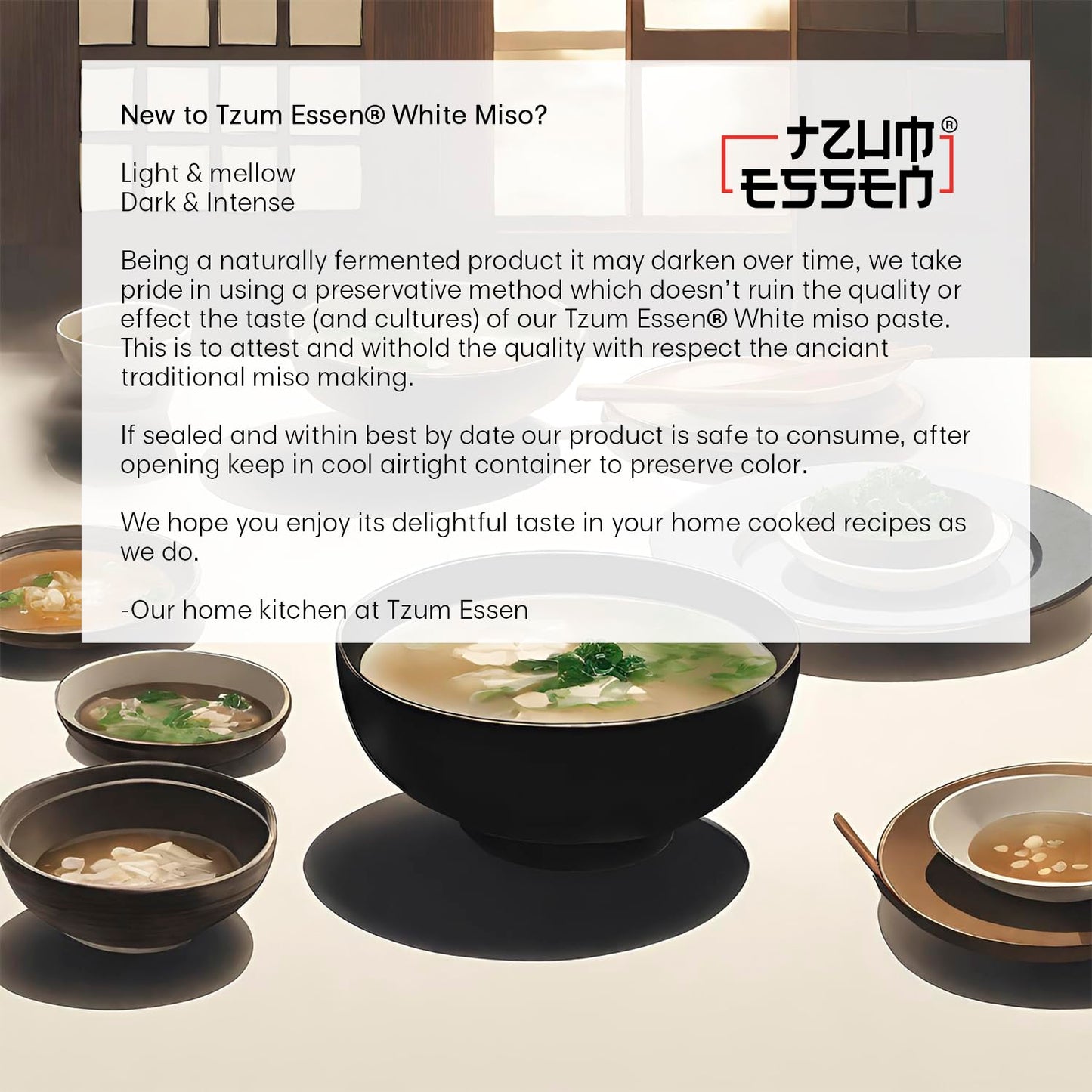 White Miso Paste (Shiro) Umami filled Soup base. Vegan, Kosher & Gluten Free 170g | With Resealable cap
