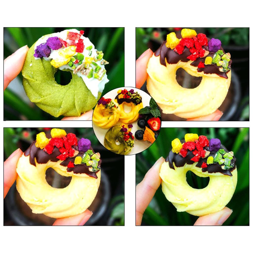 Mkostlich Freeze-Dried Dragon Fruit, 3.52Oz/100G Diced Dragon Fruit With 1 Ingredients, No Sugar Added, Dragonfruits Cube For Dr