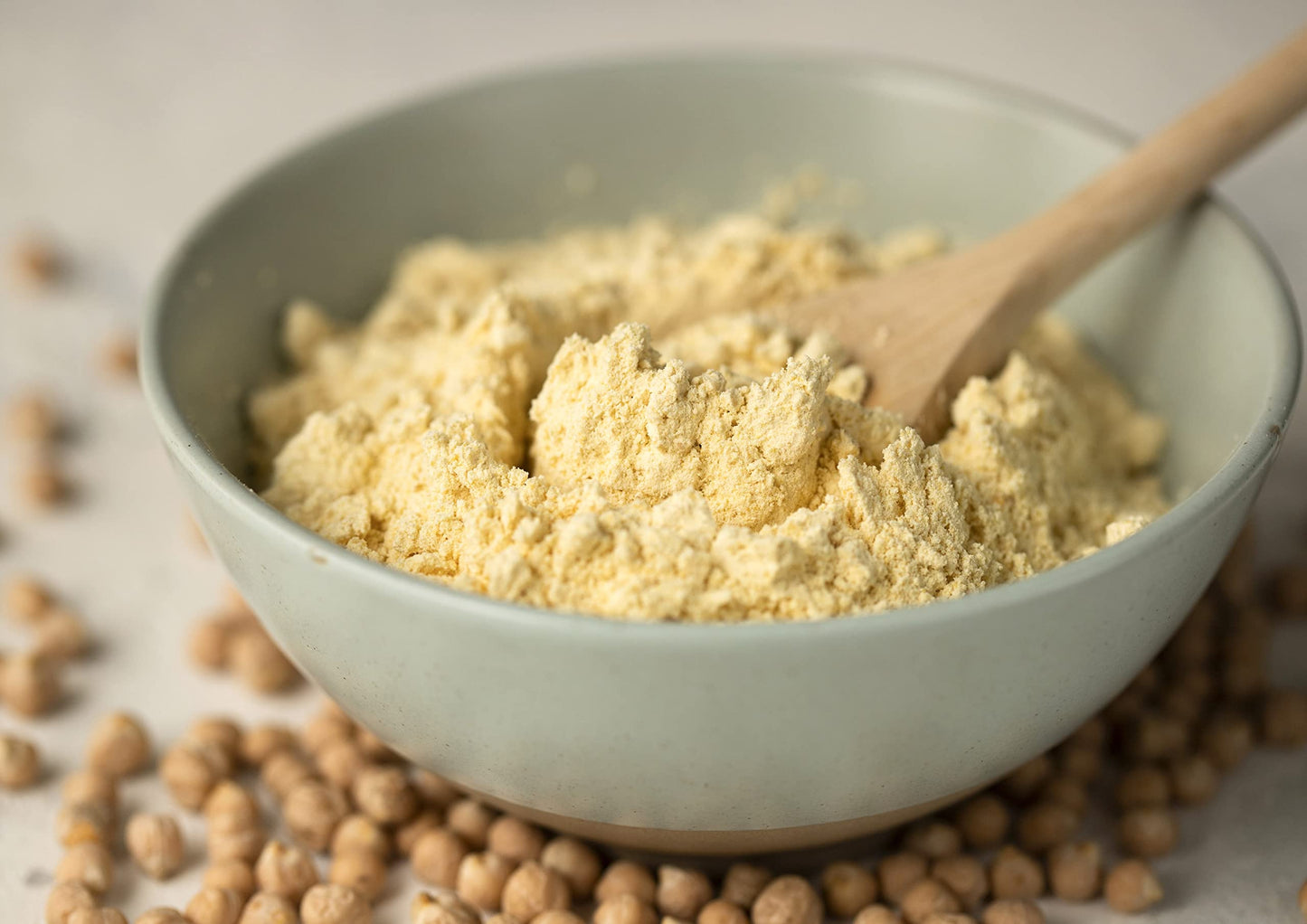 Food To Live Gluten Free Organic Chickpea Flour, 4 Pounds Non-Gmo, Finely Milled Dried Garbanzo Beans, Vegan, Kosher, Bulk. High