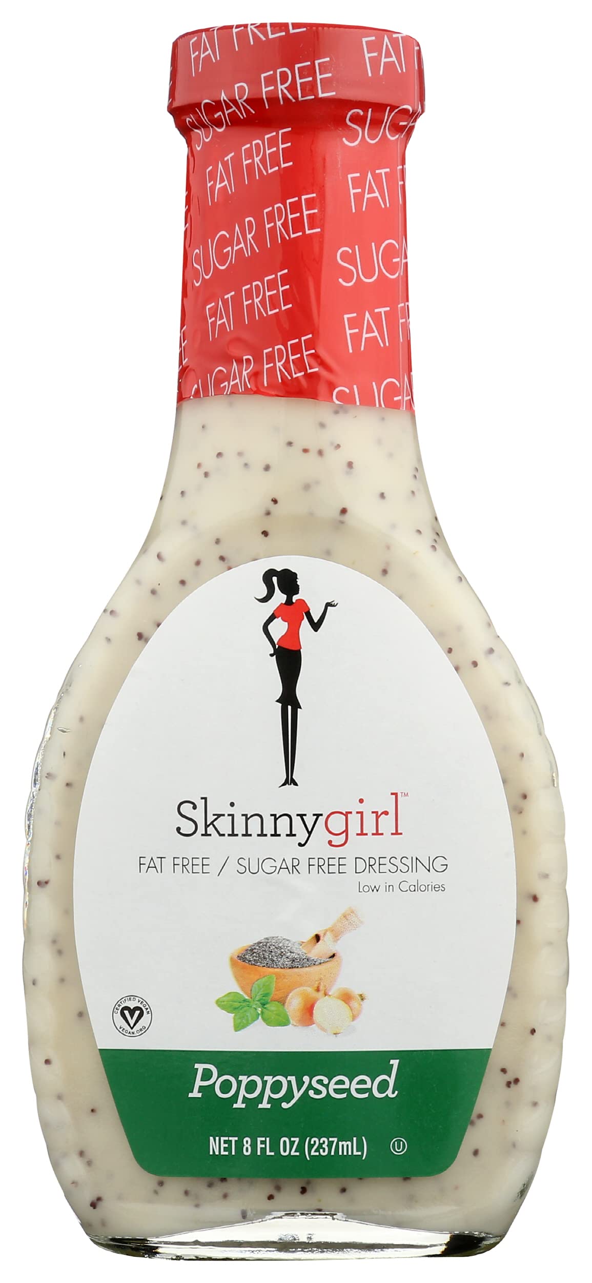 fat free dressing Skinny Girl Poppyseed Dressing, 8 fl oz (6 pack)