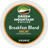 Green Mountain Coffee Roasters Breakfast Blend Decaf Keurig Single-Serve K-Cup Pods, Light Roast Coffee, 72 Count