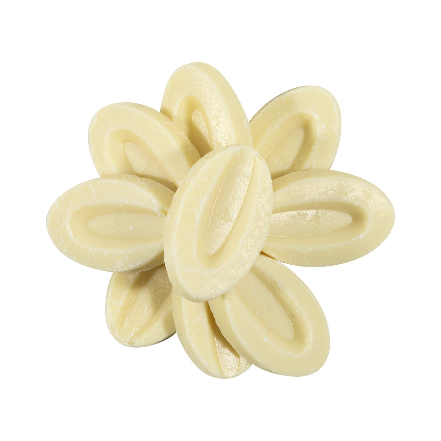 Valrhona 4660 Ivoire Feve 35% White Baking Chocolates From Olivenation Rich Wafers For Baking & Melting - 3 Lbs