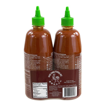 Huy Fong Sriracha Hot Chili Sauce Pack Of 2 (28 Oz)