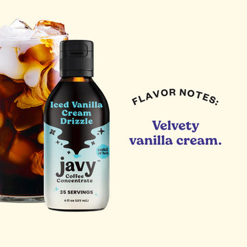 Javy Coffee Concentrate - Cold Brew Coffee, Perfect For Instant Iced Coffee, Cold Brewed Coffee And Hot Coffee, 35 Servings - Ic