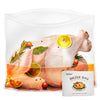 Turkey Brining Bags Set Of 2-26'' 22'' Extra Large Brine Bag Holds Up To 35Lb- Double Zippers Seal Brine Bags With 2 Cotton Str
