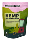 Wilderness Poets, Cold Pressed Organic Hemp Protein Powder (64 Ounce - 4 Pound)