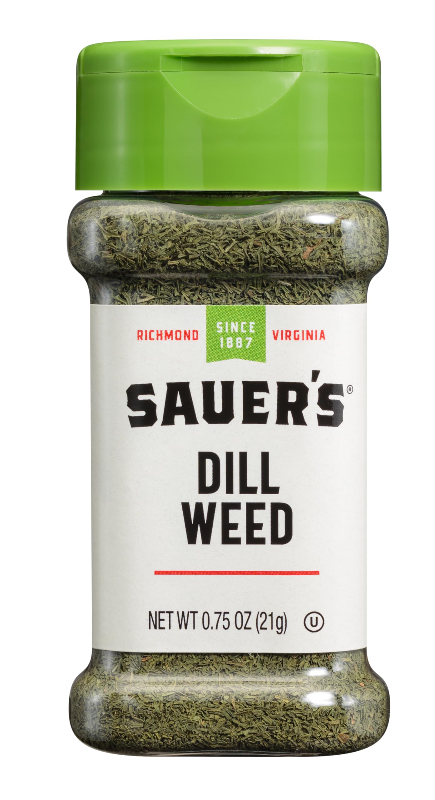 Sauers Dill Weed Seasoning, 0.75 Ounce, Perfect for Cooking and Seasoning