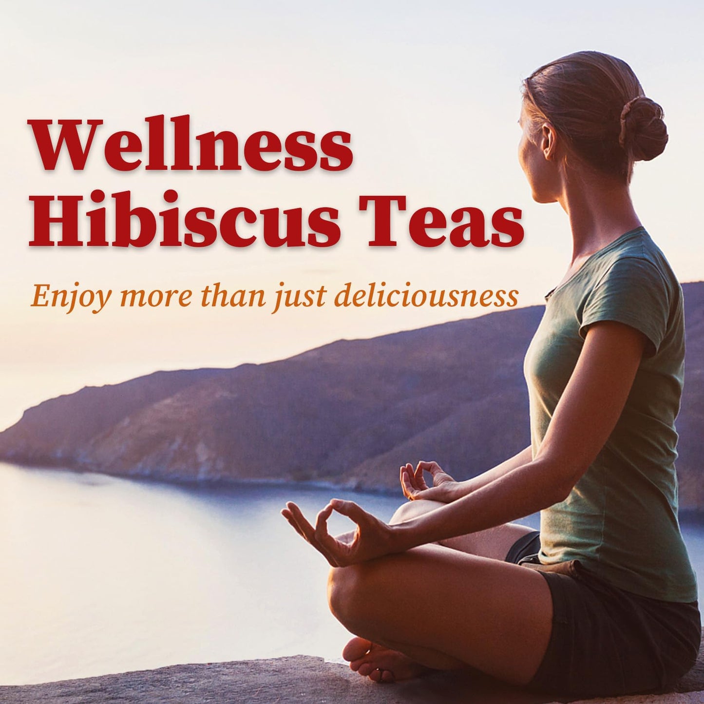 FullChea Hibiscus Flowers, Cut & Sifted, Non-GMO, Caffeine-free, 4oz Loose Leaf Tea