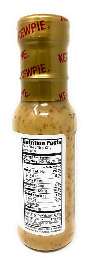 Kewpie Japanese Deep-Roasted Sesame Dressing 8Oz (236Ml), 1 Pack