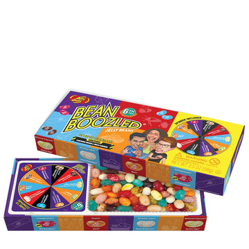 Jelly Belly BeanBoozled Spinner Gift Box, 6th Edition - 3.5 oz of Unique & Wild Jelly Beans, Perfect for Fun Candy Challenges