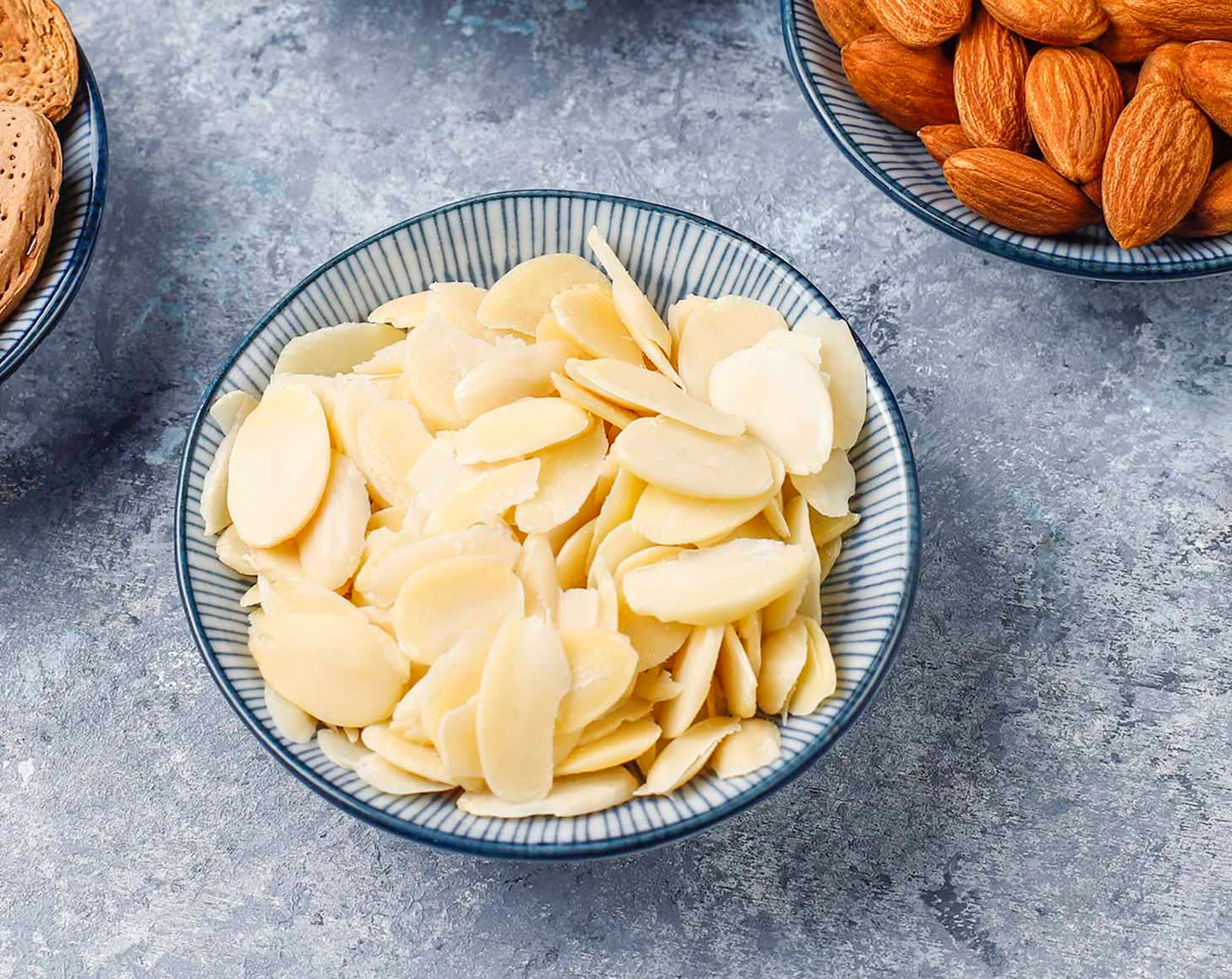 Food To Live - Blanched Sliced Almonds, 8 Pounds Thinly Sliced Raw Blanched Almonds, Vegan, Keto, Kosher, Bulk. High In Vitamin