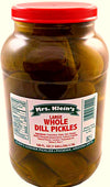 Large Whole Kosher Dill Pickles 1 Gallon 128 Oz Big Pickles In Pickle Juice Brine The Perfect Sandwich Pickle