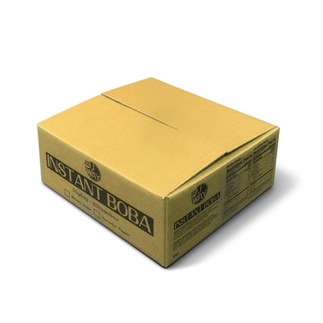 J Way Local Flavor Boba Authentic Instant Tapioca Boba Pearls Bulk,60 Servings Black For Milk Tea,Smoothies And Desserts,Brown S