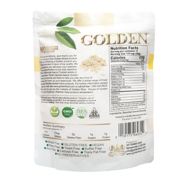 Golden Blanched Silvered Split Almonds - 12 Oz (340 G), Naturally Gluten-Free And Vegan-Friendly With No Added Sugar Or Artifici