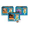 Kauai Coffee K-Cup Pods (Coconut Caramel Crunch, Garden Isle Medium Roast, & Island Sunrise Mild Roast) Variety Pack