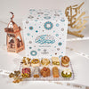 Laylas Delicacies Mediterranean Treats Gift Box for Ramadan Mubarak - Handmade Healthy Mixed Nutty Flavors Pastries - Halal, Veg