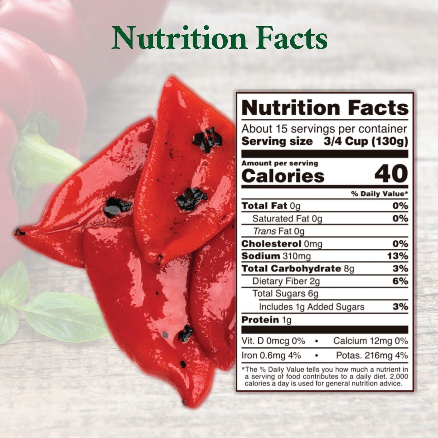 Roland Foods Whole Red Piquillo Peppers, Specialty Imported Food, 5 Lb 8 Oz Can