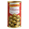 La Espanola. Clasicas Green Olives Stuffed With Anchovies. 350G (12,35Oz). Pack Of 6