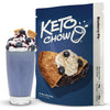 Keto Chow Meal Replacement Shake - Blueberry Pie Flavor - Low Carb - 30 Ounce (Pack of 1) - Protein Rich