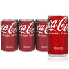 Coca-Cola Soda Soft Drinks, Classic Cola Mini Cans, 7.5 fl oz, 6 Pack, Rich Brown
