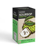 Premium Caffeinated Ceylon Soursop Graviola Green Tea Bags: 25 Count Individually Wrapped Teabags All-Natural Exotic Fruit Essen