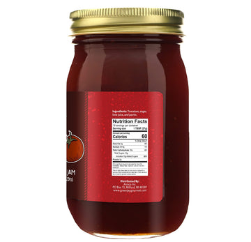 Green Jay Gourmet Tomato Jam - Tomato Ketchup Alternative - Premium Tomato Jelly - Sweet & Savory Tomato Spread & Jam Preserves