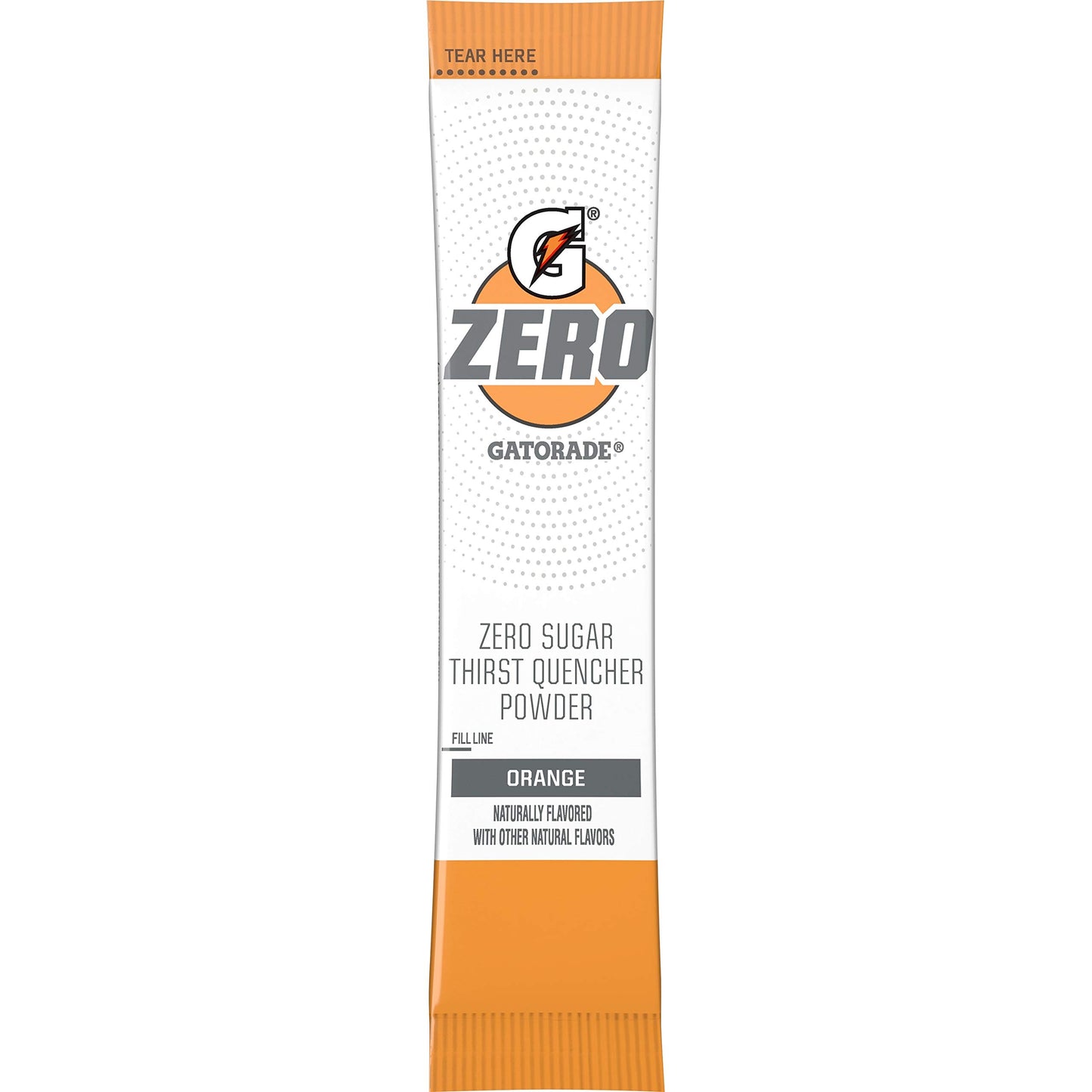 The Gatorade Gatorade G Zero, Sugar Free Powder Sticks, 0.10Oz Packets (Mixes With 20 Ounces Of Water) 10 Pack (Orange), 20 Fl Oz (Pack Of 10)