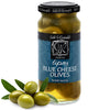 Tipsy Olives - Green Olives Stuffed With Blue Cheese - Large Cocktail Olives For Cocktails, Bloody Mary Condiments, Martini Stuffed Olives, Olive Bar - Sable & Rosenfeld - 5 Oz (Pack 1)