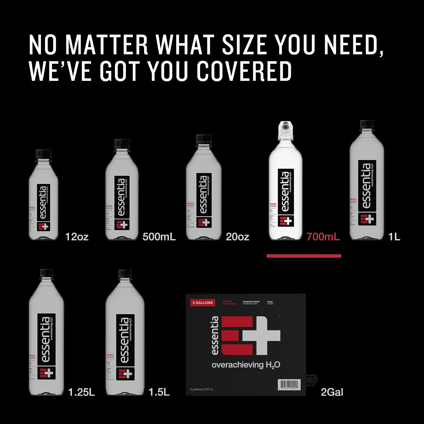 Essentia Water Llc, Ionized Alkaline Bottled Water; 99.9% Pure, Infused With Electrolytes, 9.5 Ph Or Higher With A Clean, Smooth