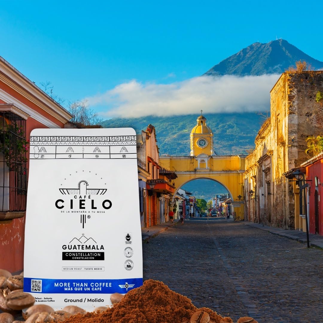 Caf   Cielo Blend Constellation, The Coffee From Guatemala, 100% Guatemalan Arabica Coffee, Artisanal Cultivation Single Estate