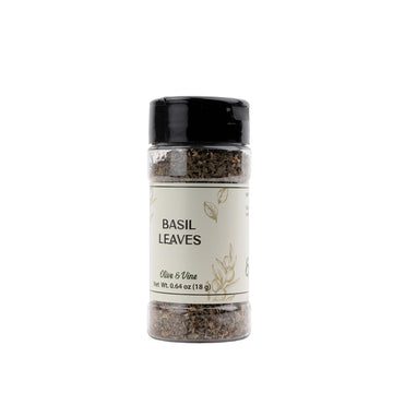 Olive & Vine Basil Leaves Seasoning for Pasta, Pesto, Salads, 0.64 Ounce