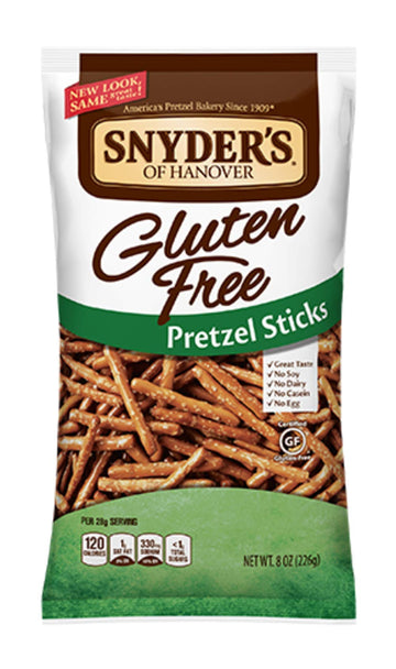 Snyder'S Of Hanover Gluten Free All Natural Pretzel Sticks 8-Oz 4 Pk4