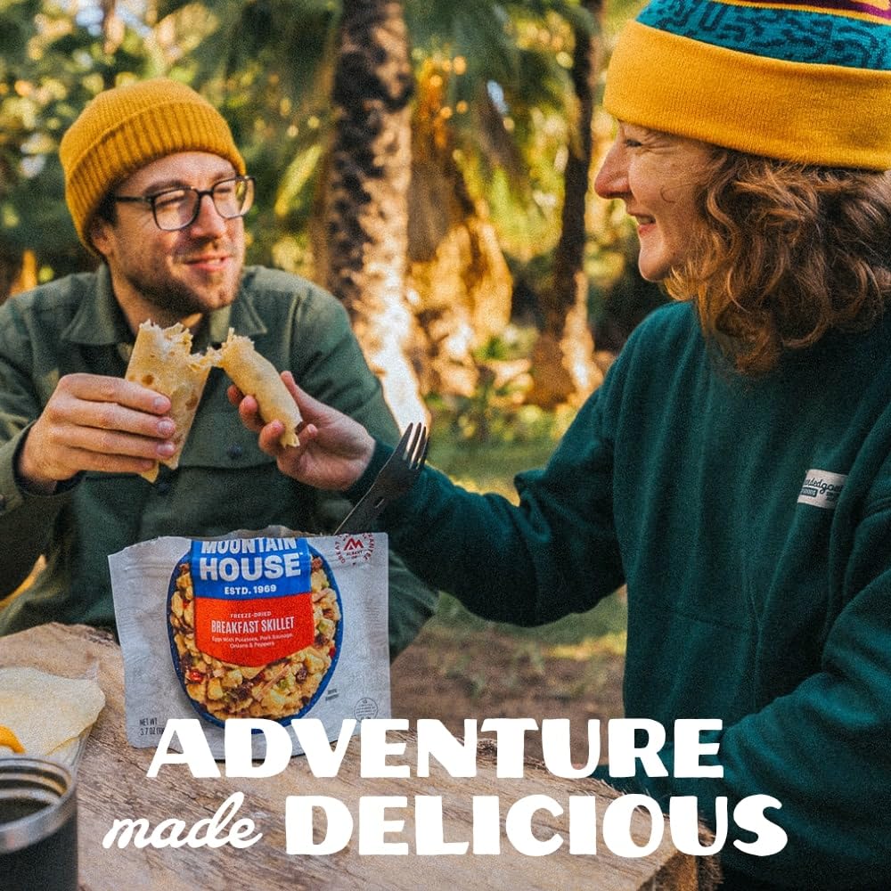 Mountain House Biscuits & Gravy Freeze Dried Backpacking & Camping Food 6-Pack