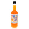 Hypothermias Shaved Ice & Snow Cone Syrup - Quart (32 fl. oz) - Orange - Made with Non-GMO 100% Pure Cane Sugar, No Corn Syrup -