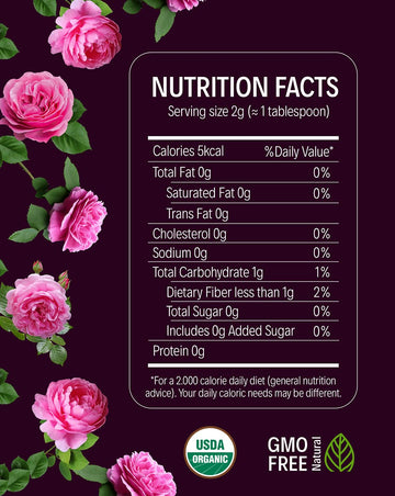 Infini Vita Dried Rose Petals 14G (0.5Oz) - Edible Red Rose Tea - Dried Flowers For Cake Decorating, Drinks, Candle, And Soap Ma