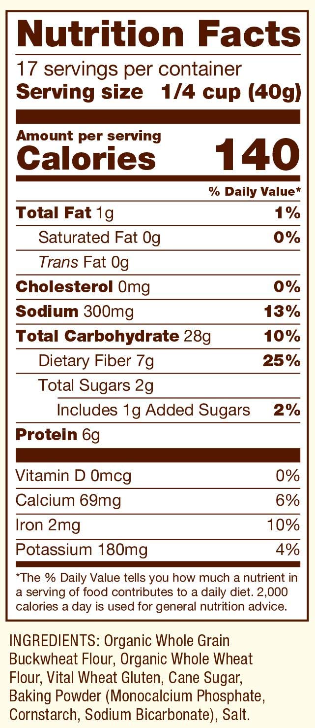 Buckwheat Pancake & Waffle Mix, 24 Ounce (Pack Of 4)