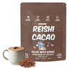 Renude Reishi Cacao Powder - Organic Mushroom Hot Chocolate Mix - 15 Servings