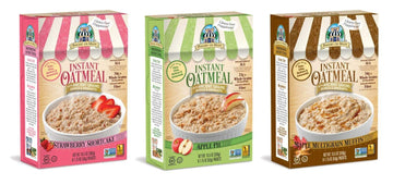 Bakery On Main Gluten-Free, Non-Gmo Ancient Grains Instant Oatmeal, Variety Pack Box, 10.5 Oz, Pack Of 6