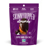 Skinnydipped Superdark + Sea Salt Chocolate Covered Almonds 3.5 Ounce Resealable Bag 1 Count