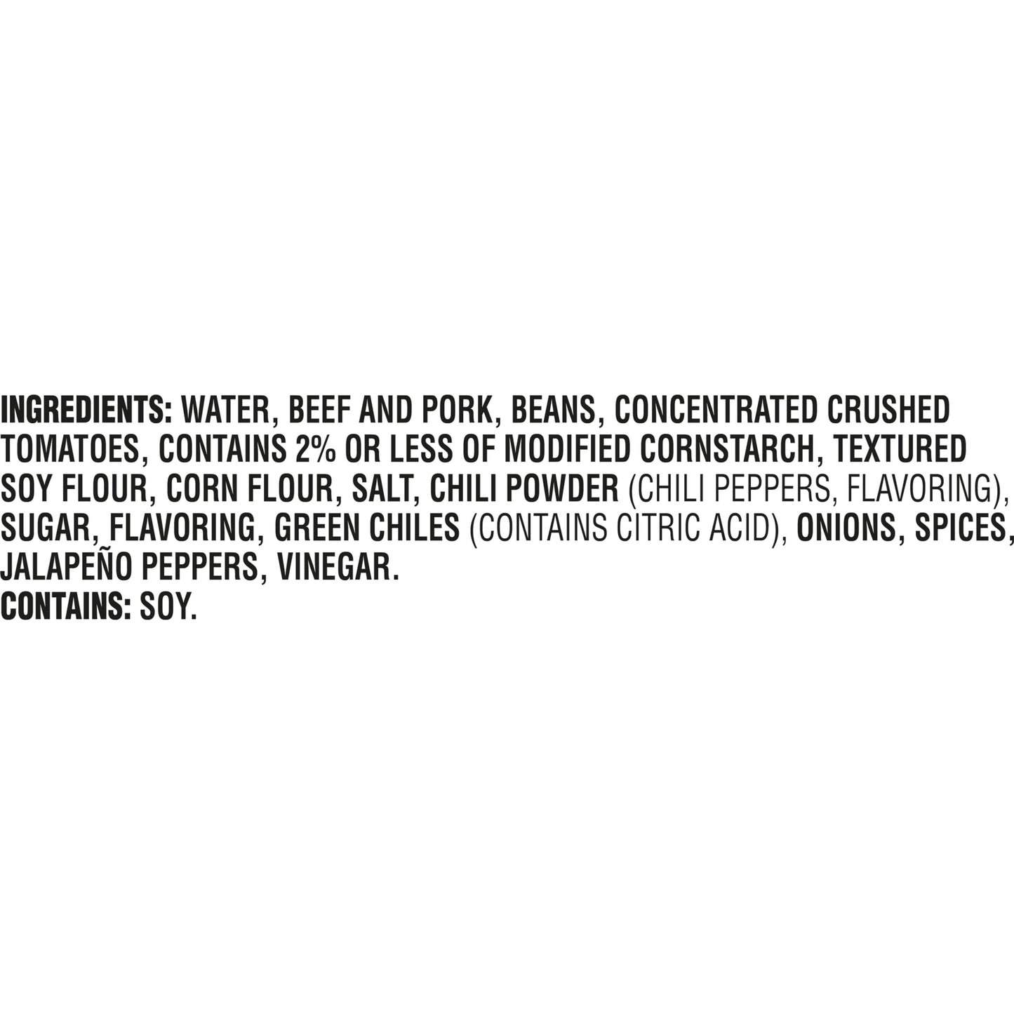 Hormel Chili with Beans, 19 Ounce Pack of 12, Model 38113