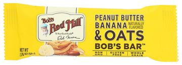 Bobs Red Mill Peanut Butter Banana and Oats Bar, 1.76 Ounce - 12 per case.