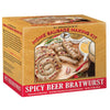 Hi Mountain Spicy Beer Bratwurst Sausage Making Kit - Includes Seasoning, Cure, Hog Casings - 24.32 oz