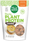 Plant Basics - Hearty Plant Protein - Unflavored Chunks, 1 Lb, Non-Gmo, Gluten Free, Low Fat, Low Sodium, Vegan, Meat Substitute