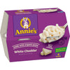 Annie’s White Cheddar Microwave Mac and Cheese, Organic Pasta, 4 Cups, 8.04 oz, Natural