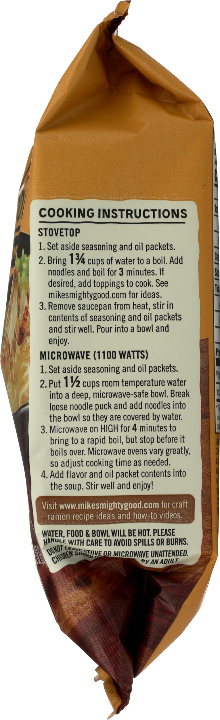 MIKES MIgHTY gOOD Organic Fried garlic chicken Ramen 2.2 OZ